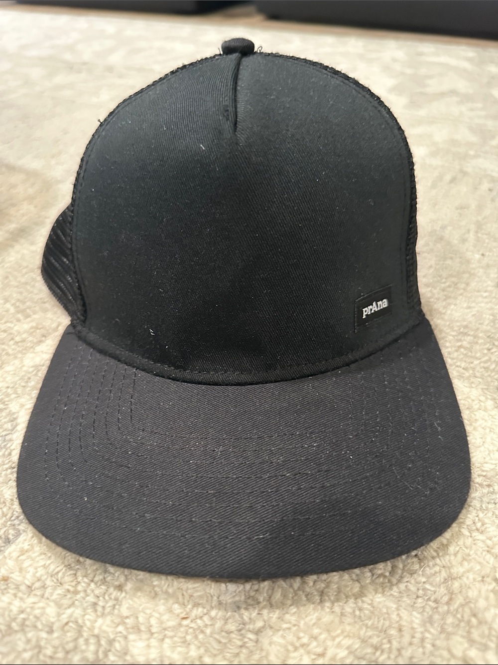 Prana Men's Black Mesh Trucker Hat (23)
